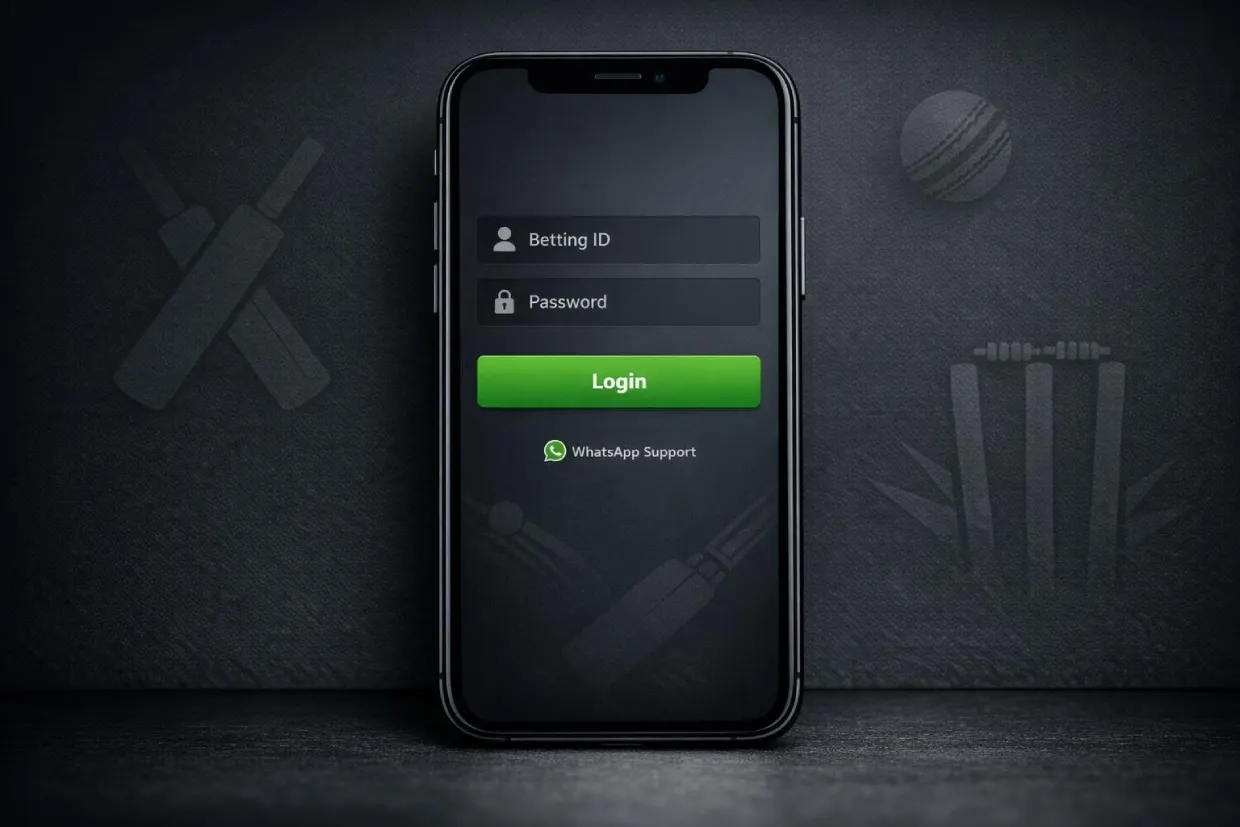 FairPlay login screen on mobile through fairplayexchid.org